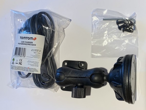 TomTom RAM voorruithouder + Auto-oplader voor TomTom PRO 8375