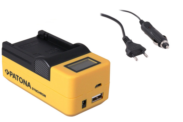 USB-lader met LCD-scherm voor Garmin Montana 600